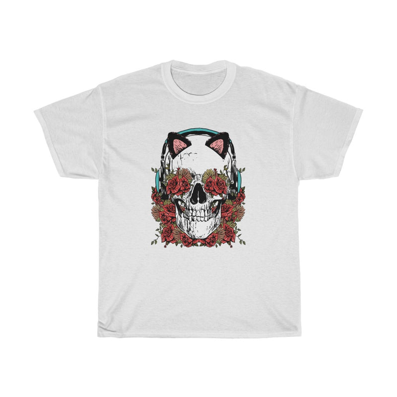 Skull cat T Shirt