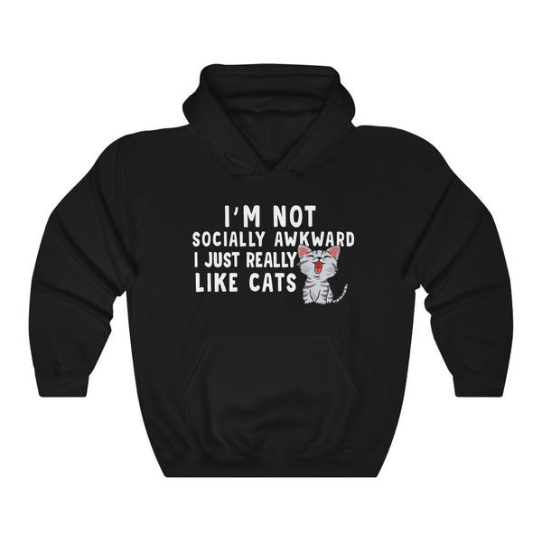 Like Cats Hooded Sweatshirt