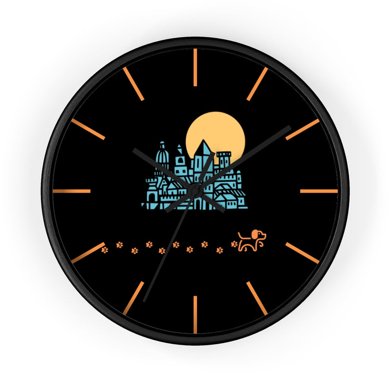 Dog and Moon Wall clock 10" - Sinna Get