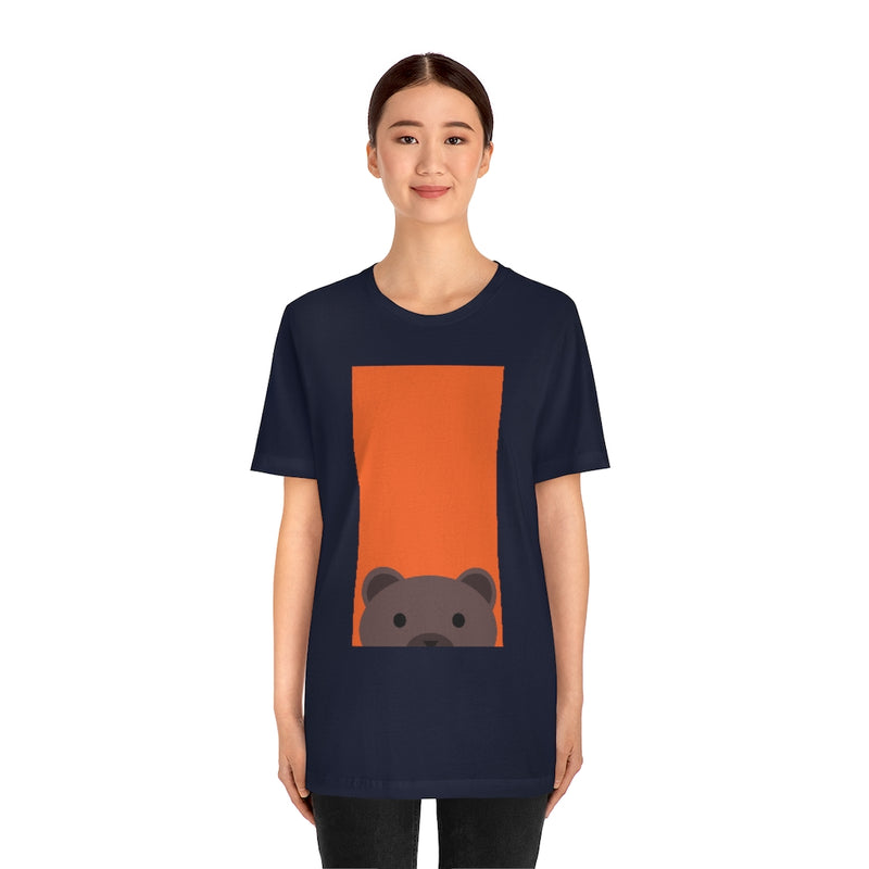 Hidden Bear Jersey T Shirt