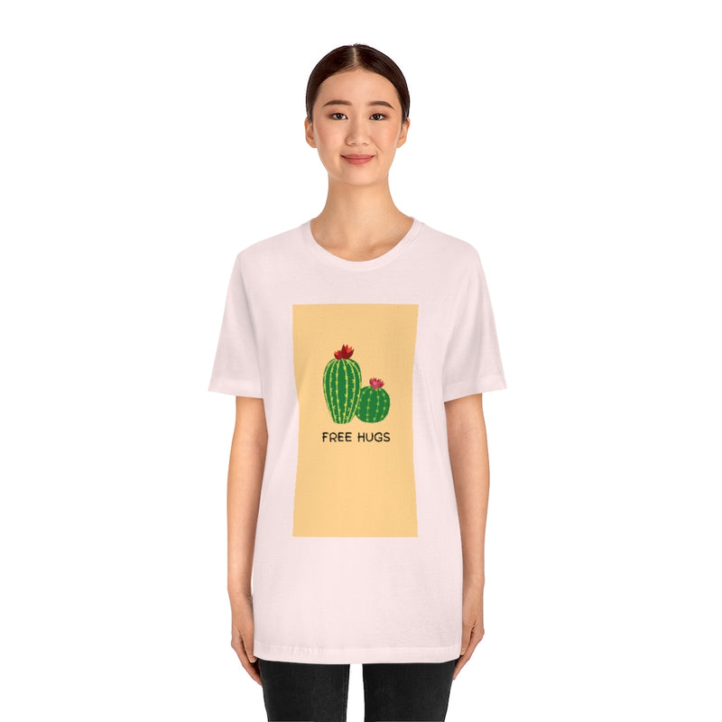 Free Hug, I'm Cactus Jersey T Shirt
