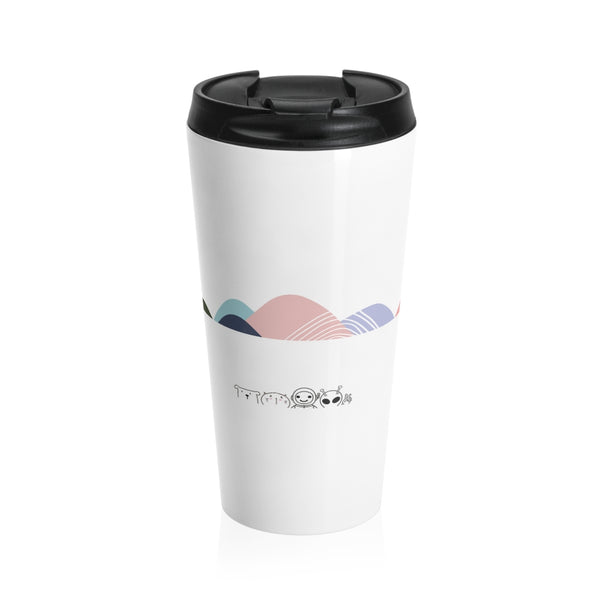Happy Together Stainless Steel Travel Mug
