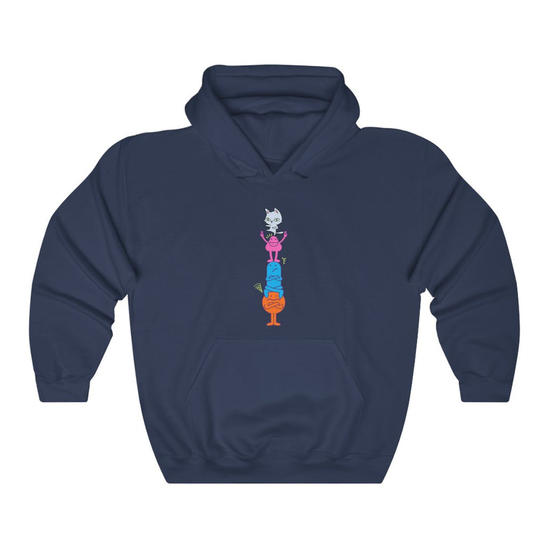 Circus Cat Hooded Sweatshirt - Sinna Get