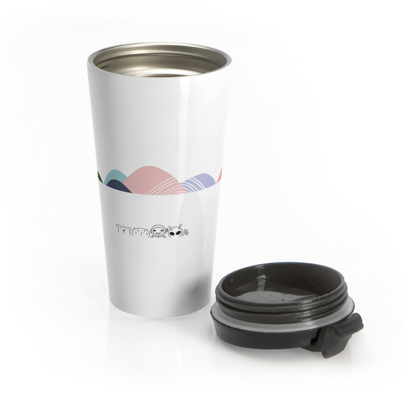 Happy Together Stainless Steel Travel Mug