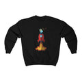 Cute Galaxy Space Cat Crewneck Sweatshirt - Sinna Get