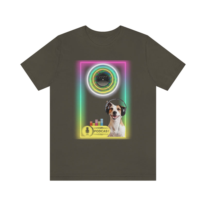 Podcast Dog Jersey T Shirt