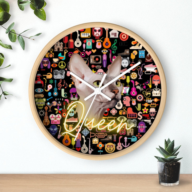 Queen Wall clock 10"