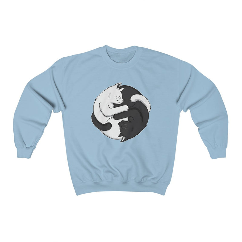 Yin Yang Cats Crewneck Sweatshirt
