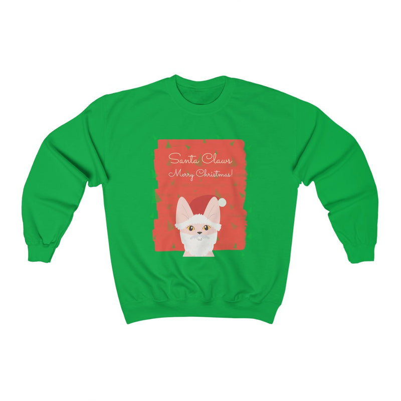 Santa Cat Crewneck Sweatshirt
