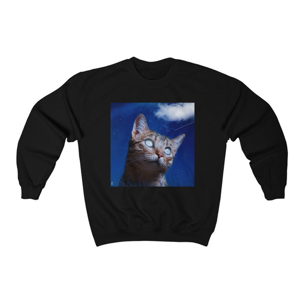 Cat Crewneck Sweatshirt - Sinna Get