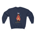 Girl and Cat Crewneck Sweatshirt - Sinna Get