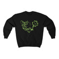 Cat and Clover Crewneck Sweatshirt - Sinna Get