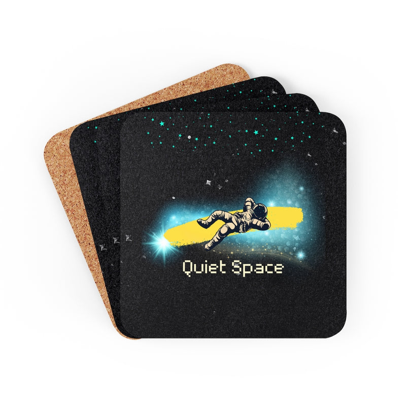 Quiet Space Corkwood Coaster Set of 4