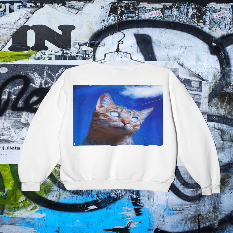 Cat Crewneck Sweatshirt - Sinna Get